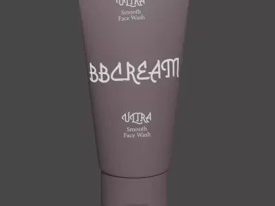 COSMETIC cream tube Free low-poly 3D model