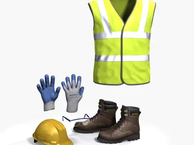 work set 3D model