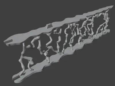 RealGrade Nu or Hi-Nu Gundam fin funnels effect Free 3D print model