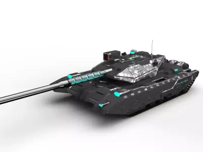 F3 AS Main Battle Tank model 3D model