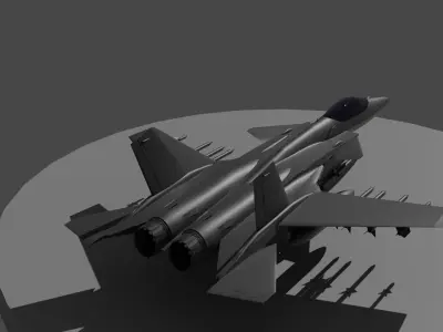 Fs-47A Aquila FRA Air Force 3D print model