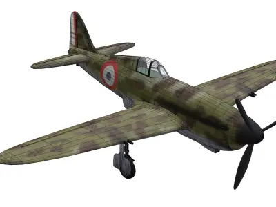 Arsenal VG-33 Low-poly 3D model