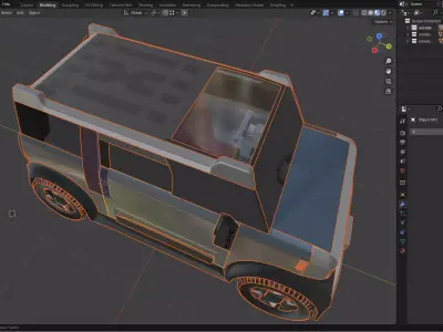The Dacia Hipster 3D model