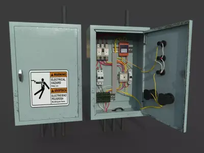 Fuse Box 3D model buy