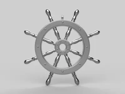 Vessel Wheel  3D model