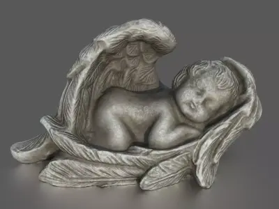 BABY BORN Low-poly 3D model