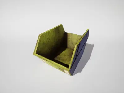 Basic Skip Low-poly 3D model