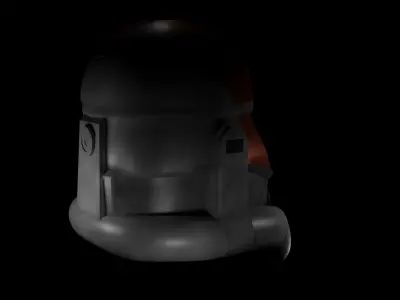 Clone Trooper S7 Helmet Free low-poly 3D model