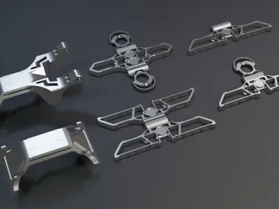 Sci-Fi Hard Surface KITBASH  3D model
