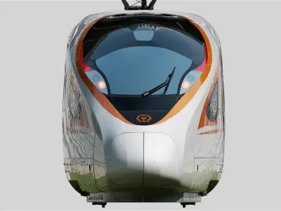 CR400BF The Fuxing CR400BF EMU 3D model purchase
