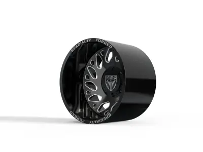 REAR SPECIALITY FORGED D003 WHEEL 3D MODEL 3D model