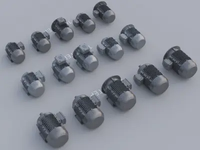 WEG motor model 3D model