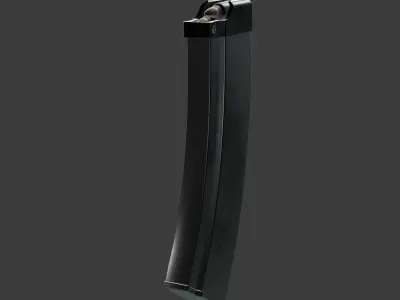 AK74 Magazine Game Ready PBR Free low-poly 3D model