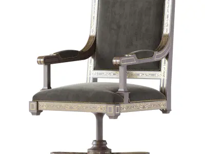 Chair from arabic 3D model