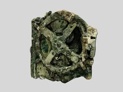Antikythera mechanism Low-poly 3D model