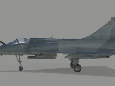 Dassault Mirage 2000 3D model buy