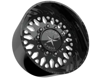 AMERICAN FORCE 6G17 EVO SD WHEEL 3D print model