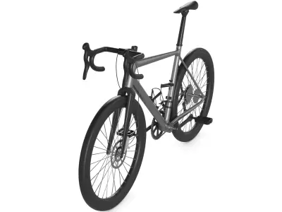 Traditional Road Bike 3D model order