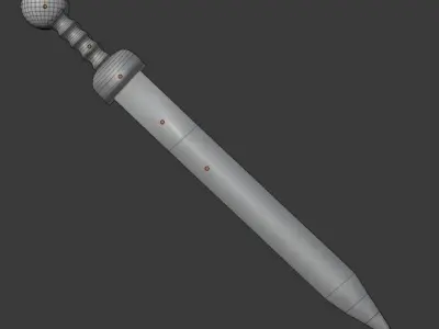 Roman Gladio 3D model