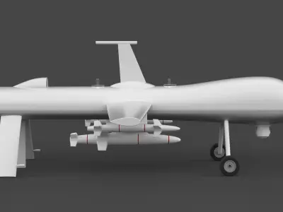 Drone 3D model by javidan from CGTrader (Polygon mesh)