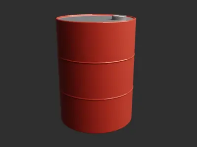 Barrel oil barrels 3D model