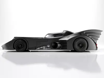  Batmobile 1989 3D model