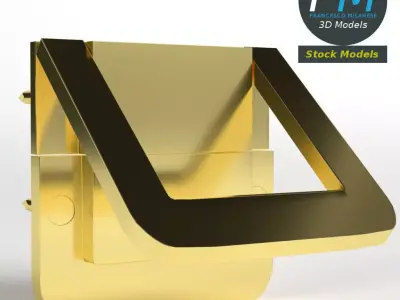 Latch for boxes 3D model