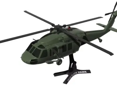 UH-60 Black Hawk  3D print model
