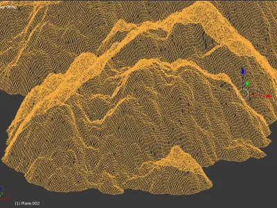 Alien Planet Sci-Fi Fantasy Scenery 3D model purchase