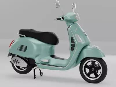 2019 - Piaggio Vespa GTS - 150 3D model