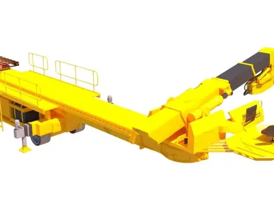 lainera crane 3D model