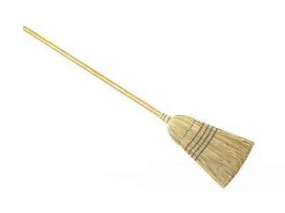Broom 3D model
