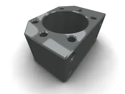 DSG32H metal square 3D model