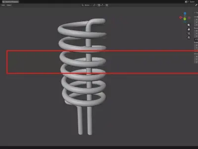 Heating Coil 3D print model