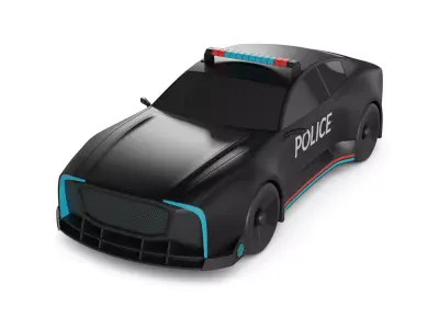 Police Vehicle 3D model get