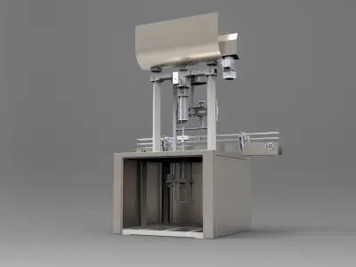 chocolate Filling Machine  3D model