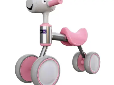 Baby Bike Horse 3D model
