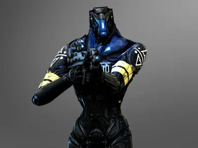 K-Tron  Low-poly 3D model