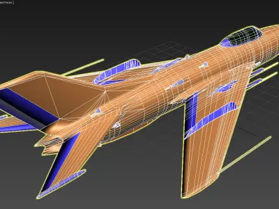 MIG 19 3D print model