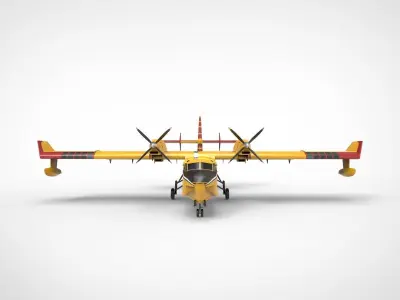 Bombardier CL-415 3D model