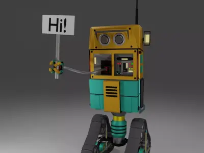 3D Robot Model 3D model buy