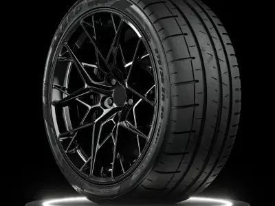 Pirelli Corsa PZC4 275 35 R20 3D model