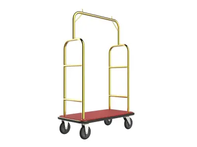 Hotel Trolley 01 3D model