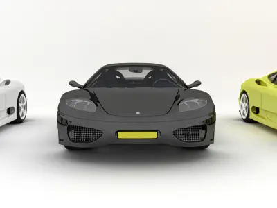 commercial design car03 3D model