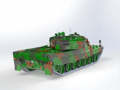 Leopard 2 A0 Free 3D print model