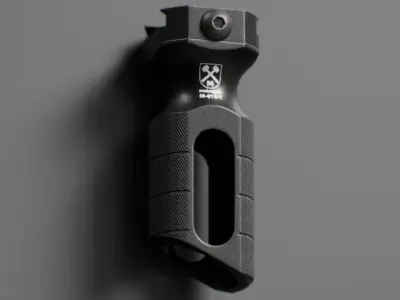 Vertical Grip Molotgun M-015-2 Low-poly 3D model