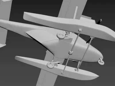 Accord-201 Discovery-201 airplane 3D print model