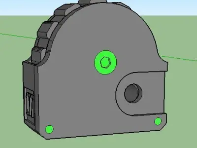Magazine 12 Round 3D print model