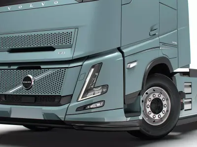 Volvo FH Aero Electric 6x2 Tractor 2026 3D model