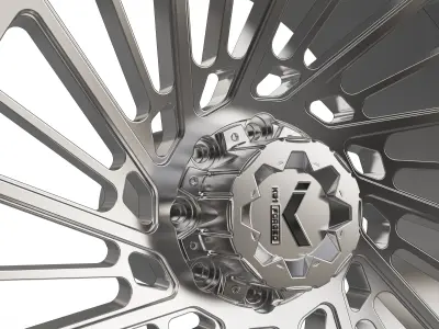 KG1 EDDY WHEEL 3D MODEL 3D model